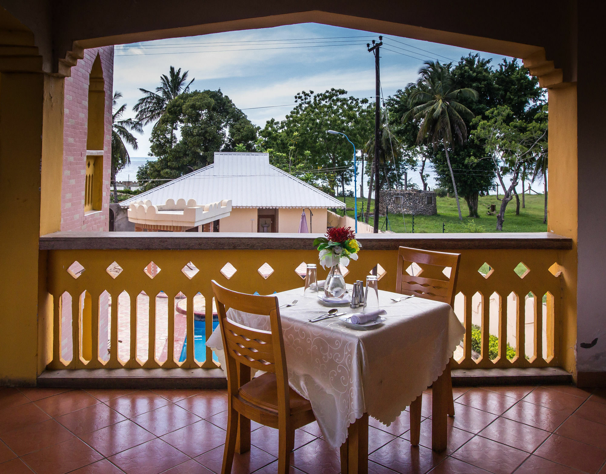 Abla Beach Apartamentos Zanzibar Exterior foto
